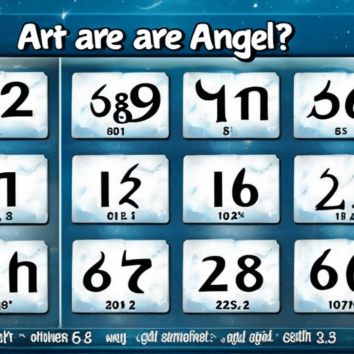 What ⁢are angel numbers?